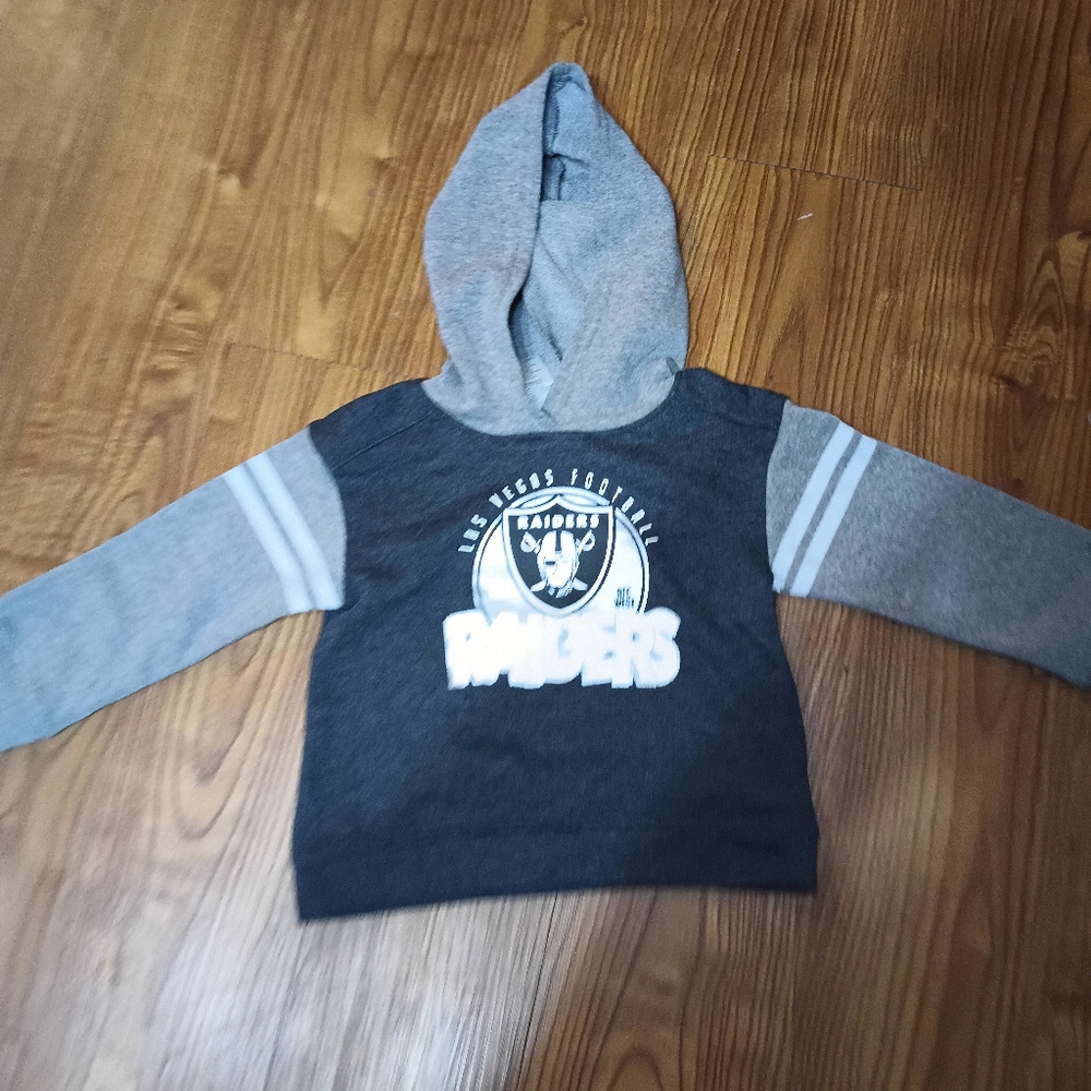 NFL Las Vegas Raiders Toddler Hoodie & Sweatpants Set - Size 3T - Picture 2 of 3